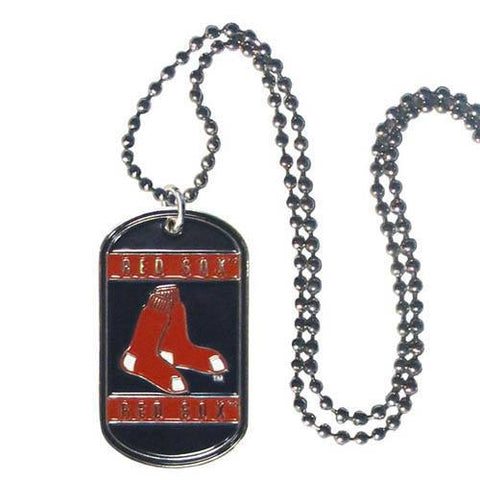 Boston Red Sox Tag Necklace