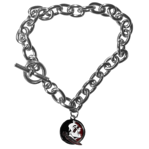 Charm Chain Bracelet - Florida St. Seminoles Charm Chain Bracelet