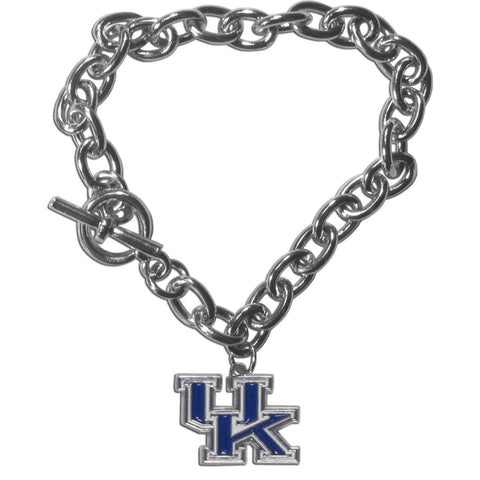 Charm Chain Bracelet - Kentucky Wildcats Charm Chain Bracelet