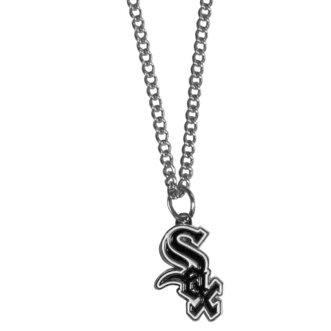 Chicago White Sox Chain Necklace With Small Charm