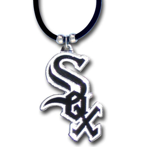 Chicago White Sox Rubber Cord Necklace