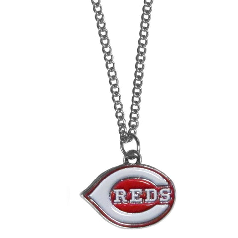 Cincinnati Reds Chain Necklace With Small Charm