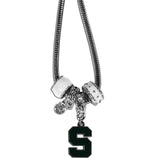 Euro Bead Necklace - Michigan St. Spartans Euro Bead Necklace