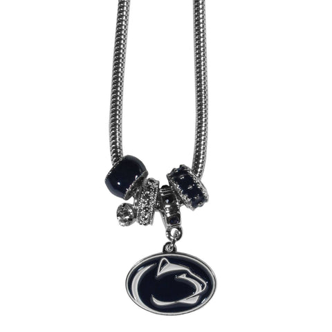 Euro Bead Necklace - Penn St. Nittany Lions Euro Bead Necklace