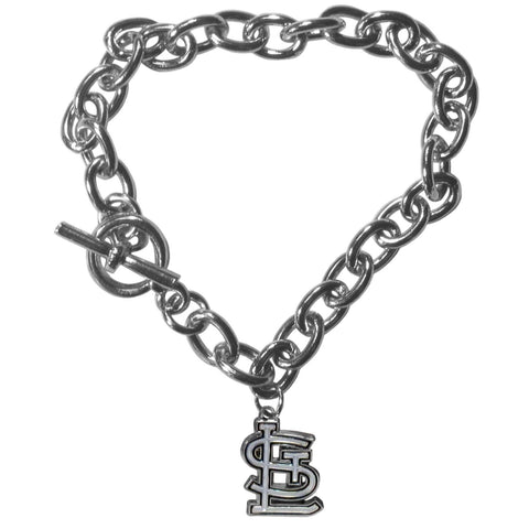 St. Louis Cardinals Charm Chain Bracelet