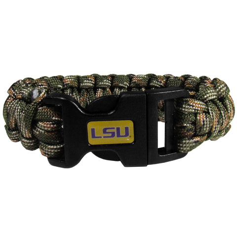 Survivor Bracelet - LSU Tigers Camo Survivor Bracelet