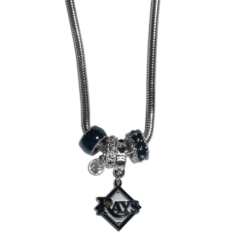 Tampa Bay Rays Euro Bead Necklace
