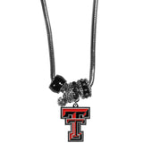 Texas Tech Raiders Euro Bead Necklace